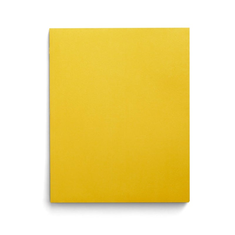 Staples 578554 School Grade 2 Pocket Folder with Fasteners Yellow 25/Box - Image 1